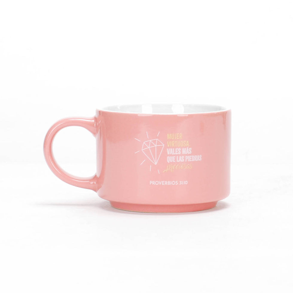 Taza y LLavero Coleccion Primor – Mujer Virtuosa - The Perfect Gift