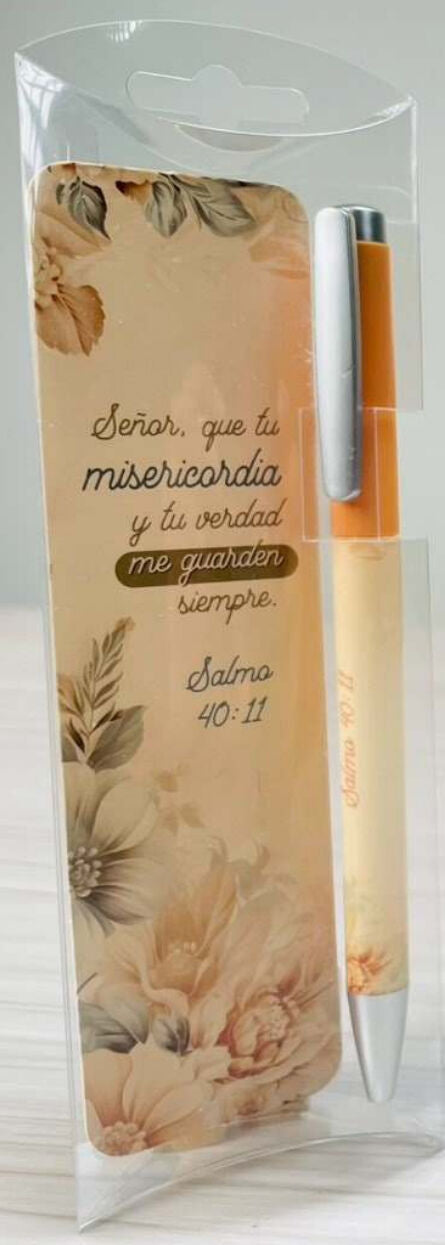 Pack bolígrafo con marcador de libro. SEÑOR, QUE TU MISERICORDIA
