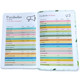 Biblia Letra Grande 12 puntos RV1960 imit piel turquesa floral con índice - The Perfect Gift
