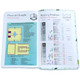 Biblia Letra Grande 12 puntos RV1960 imit piel turquesa floral con índice - The Perfect Gift
