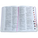 Biblia Letra Grande 12 puntos RV1960 imit piel Lila Jarrón con índice - The Perfect Gift