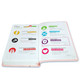 Biblia Letra Grande 12 puntos RV1960 imit piel Rosa Floral con índice - The Perfect Gift