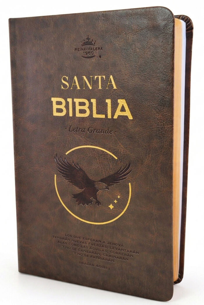 Biblia Obsequios y Premio Letra Grande Manual Moka Aguila