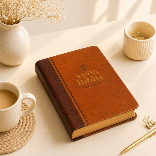 Biblia RVR60 Obsequios y Premios Cafe Refinado