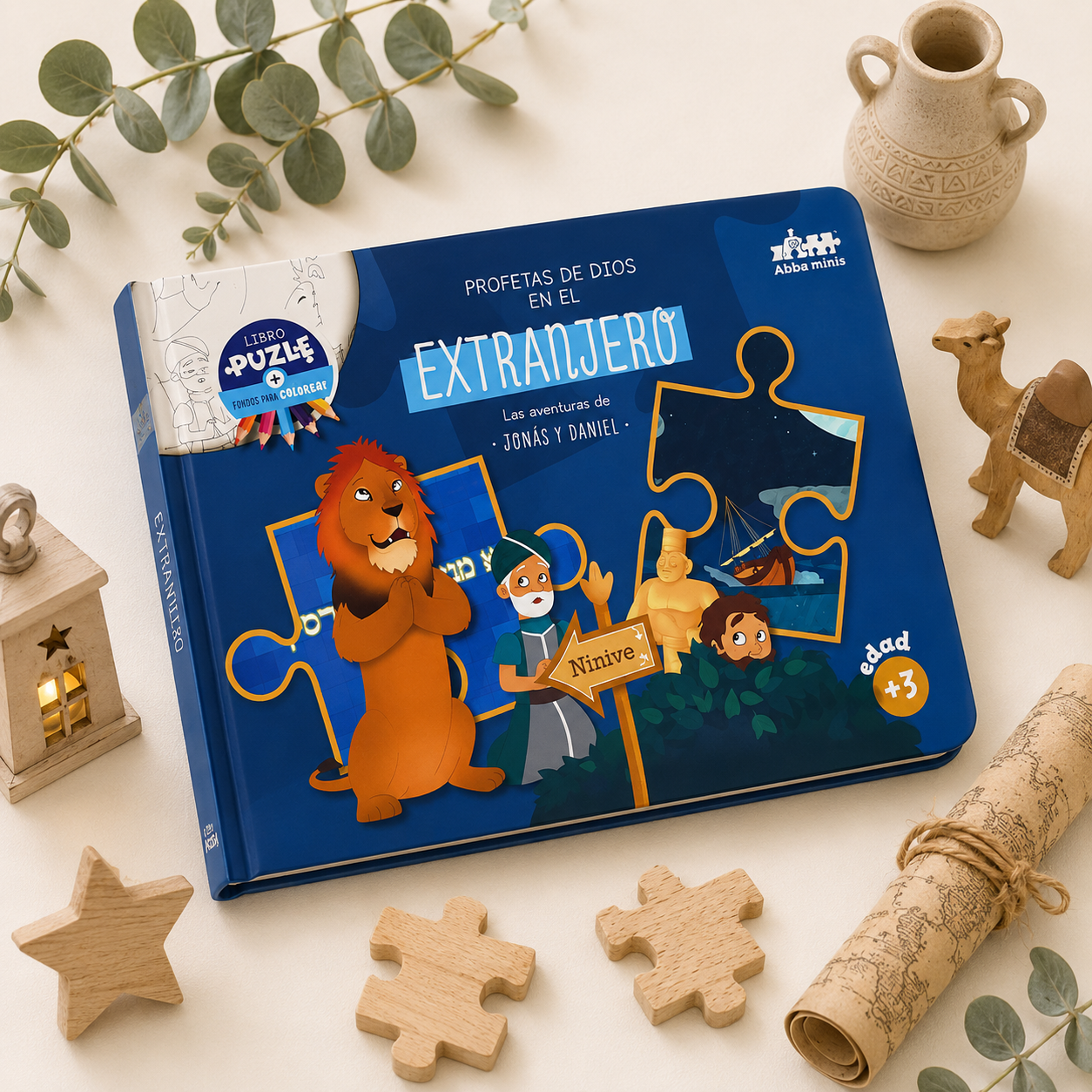 Libro Puzzle – Profetas de Dios en el Extranjero (Jonás y Daniel) - The Perfect Gift