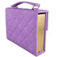 Biblia Cartera con Broche Magnético Compacta RV1960, imit piel Morado con asa de mano - The Perfect Gift