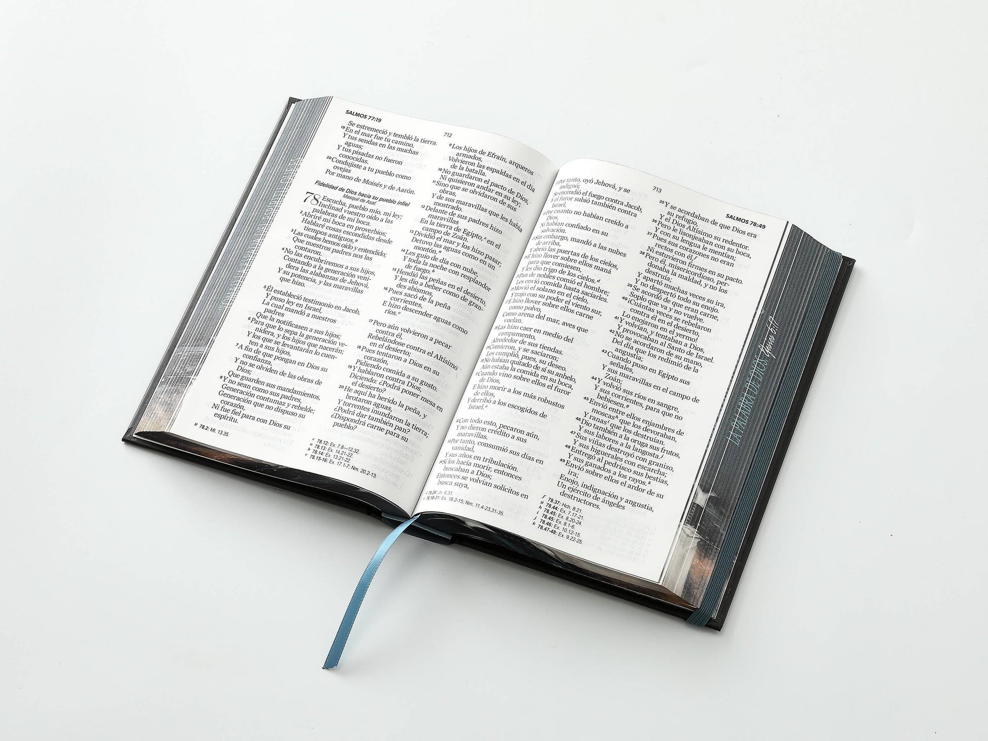 Biblia RVR60 Tamaño Manual Letra Grande Tapa dura con elástico: Espada - The Perfect Gift