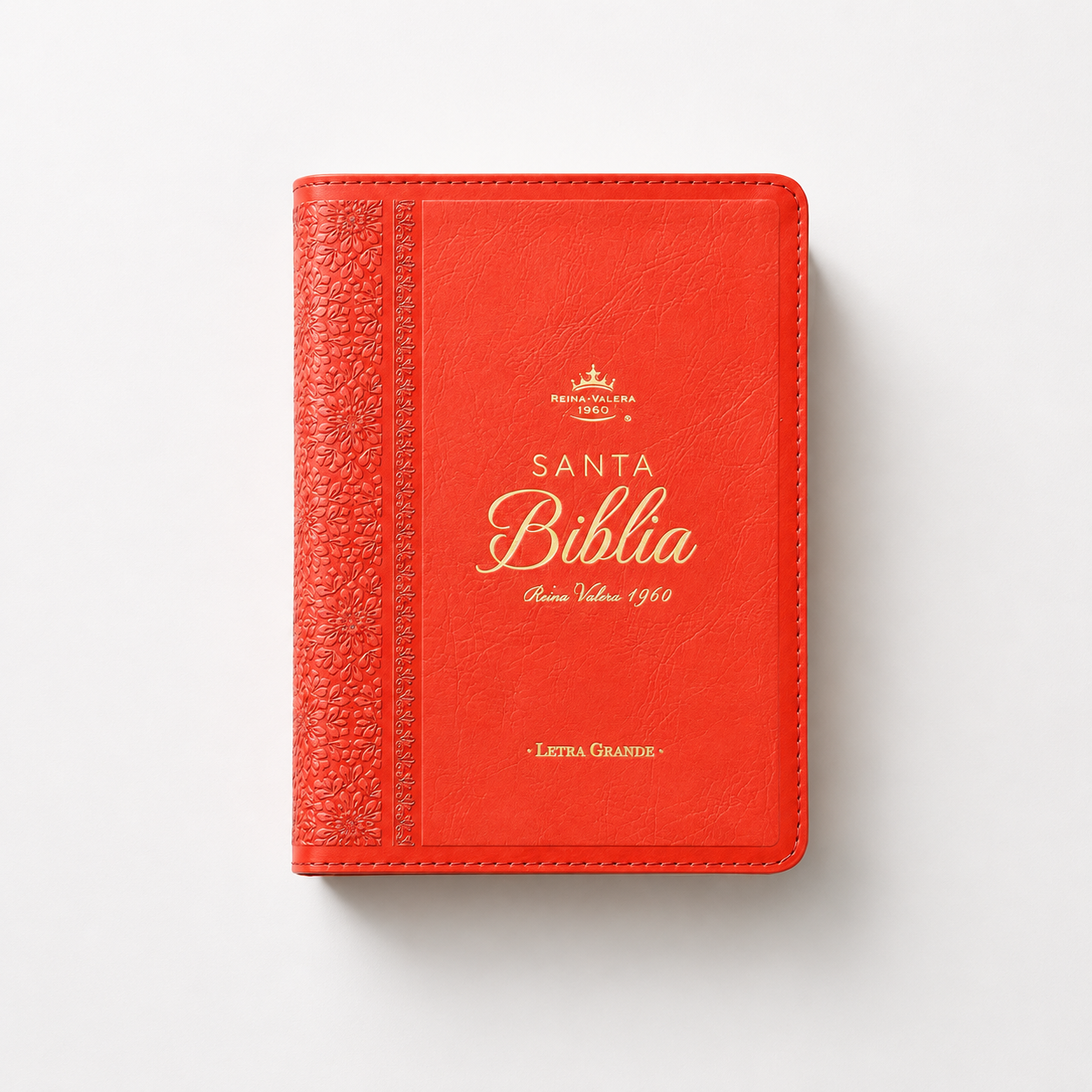 Biblia RVR60 Tamaño Compacto Letra Grande Neoclassic / Coral