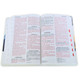 Biblia Letra Grande 12 puntos RV1960, imit piel blanco Aguila con índice - The Perfect Gift