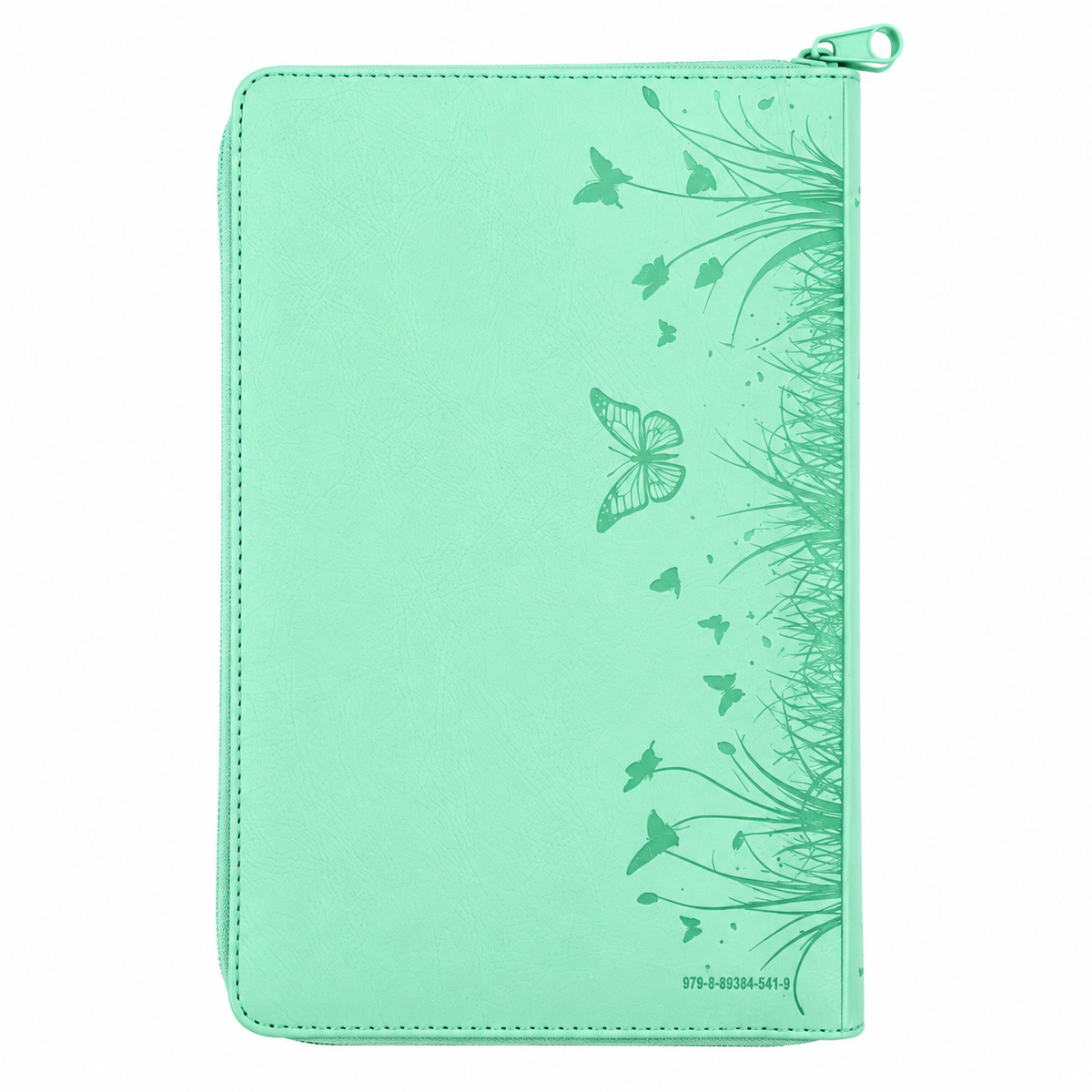 Biblia RVR60 de Obsequios y premios Turquesa Mariposas con cierre