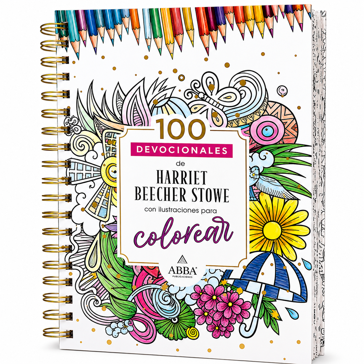 100 devocionales para colorear: Harriett Beecher Stowe - The Perfect Gift