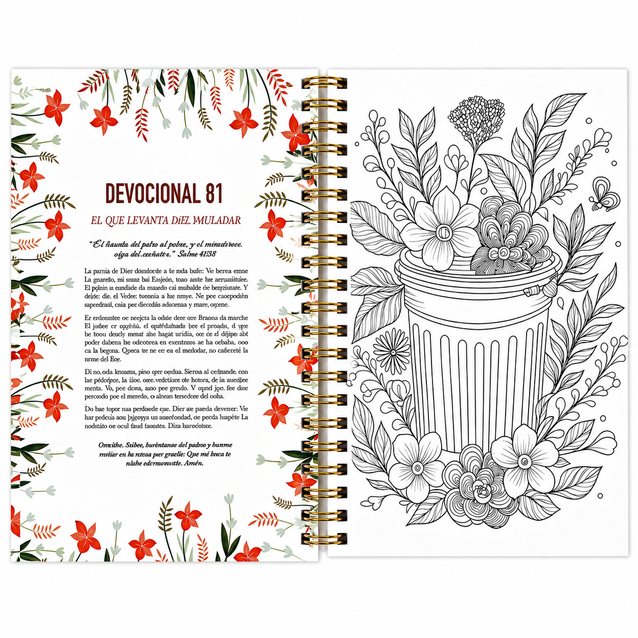 100 devocionales para colorear: Charles Haddon Spurgeon - The Perfect Gift