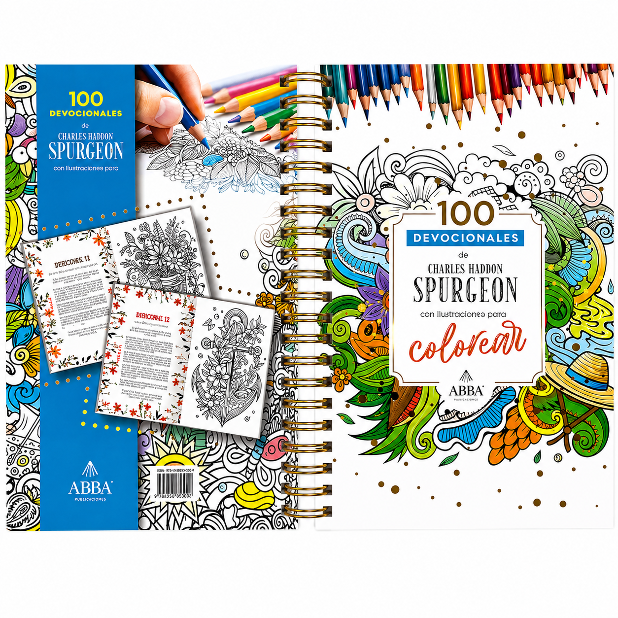 100 devocionales para colorear: Charles Haddon Spurgeon - The Perfect Gift