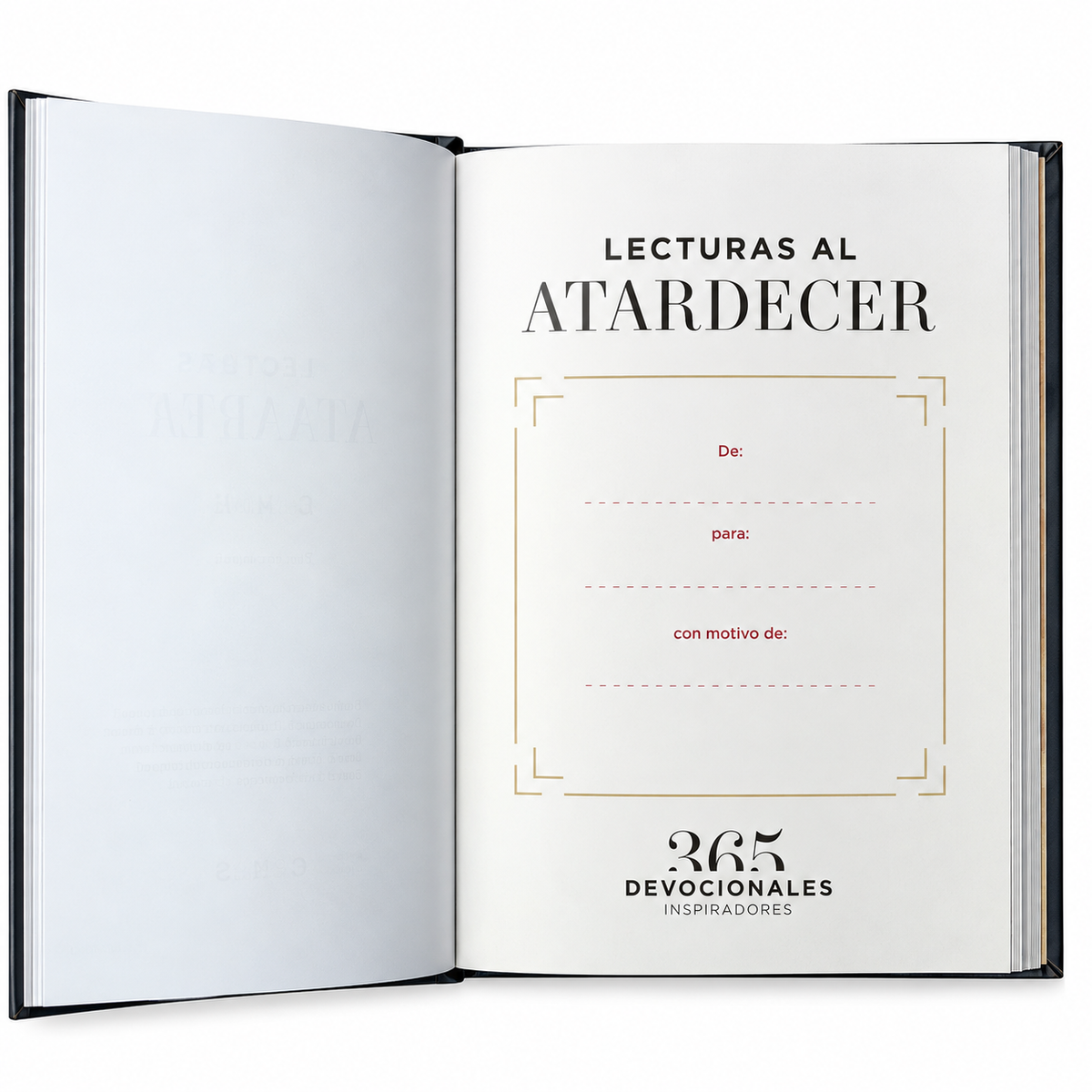 Lecturas al atardecer. 365 devocionales C.H.Spurgeon