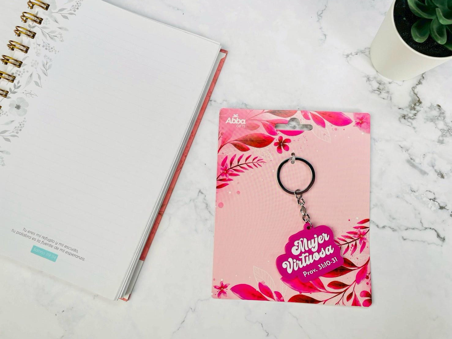 Llavero Caucho | Mujer Virtuosa - The Perfect Gift
