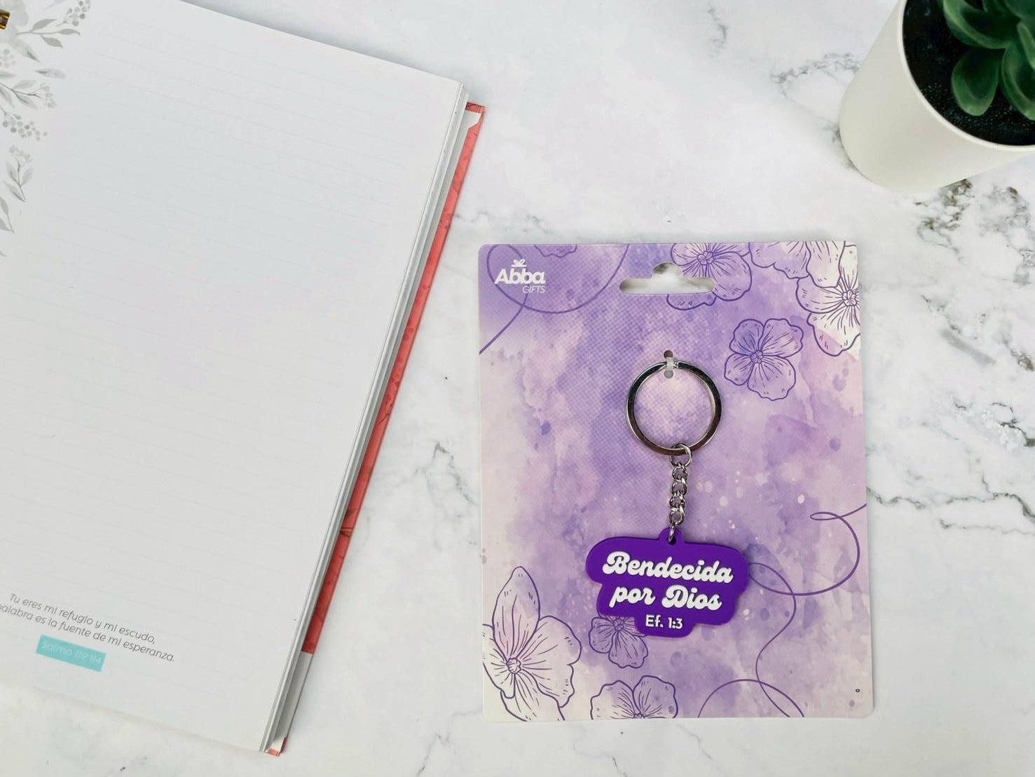Llavero Caucho | Bendecida Por Dios - The Perfect Gift