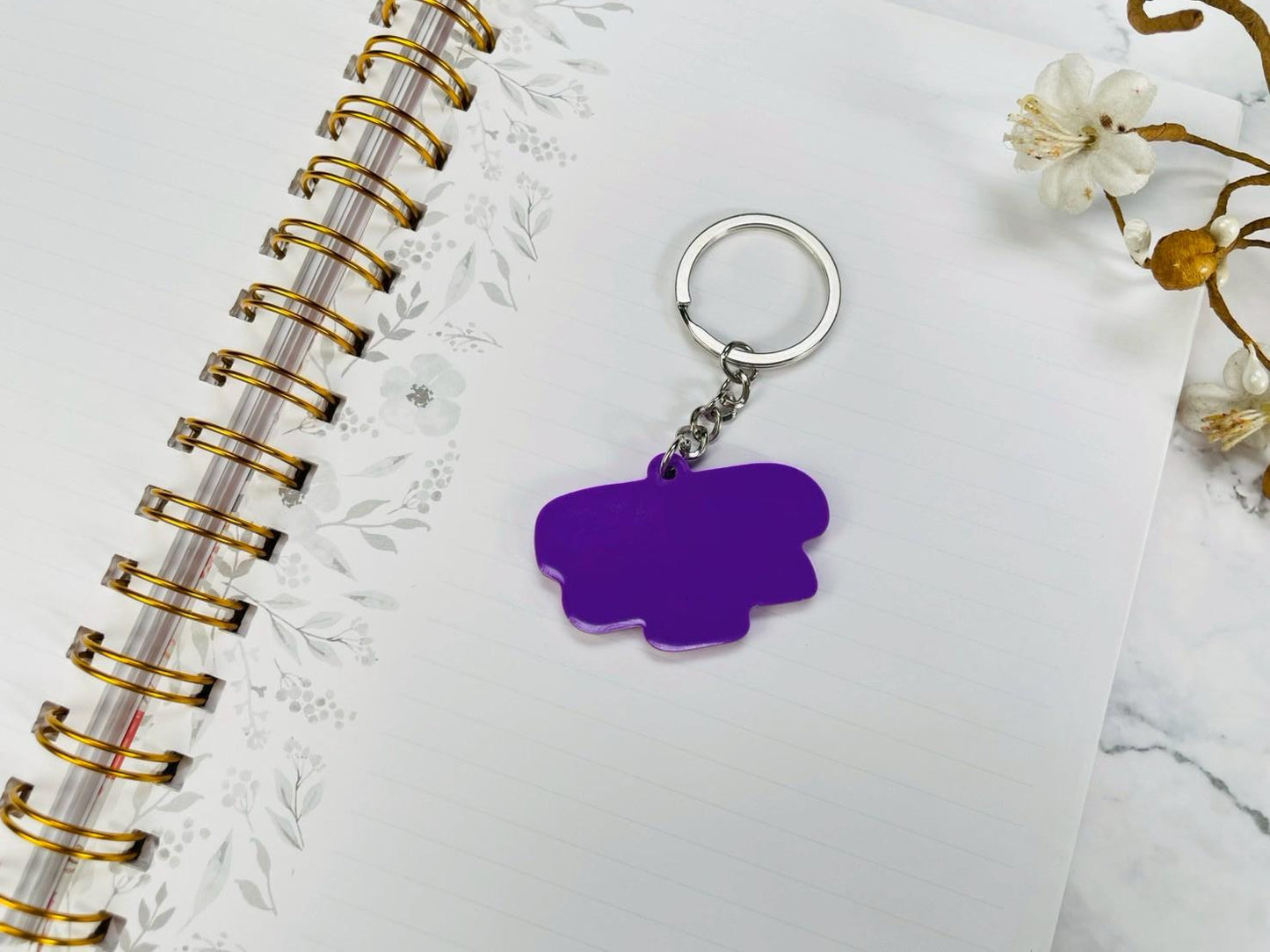 Llavero Caucho | Bendecida Por Dios - The Perfect Gift