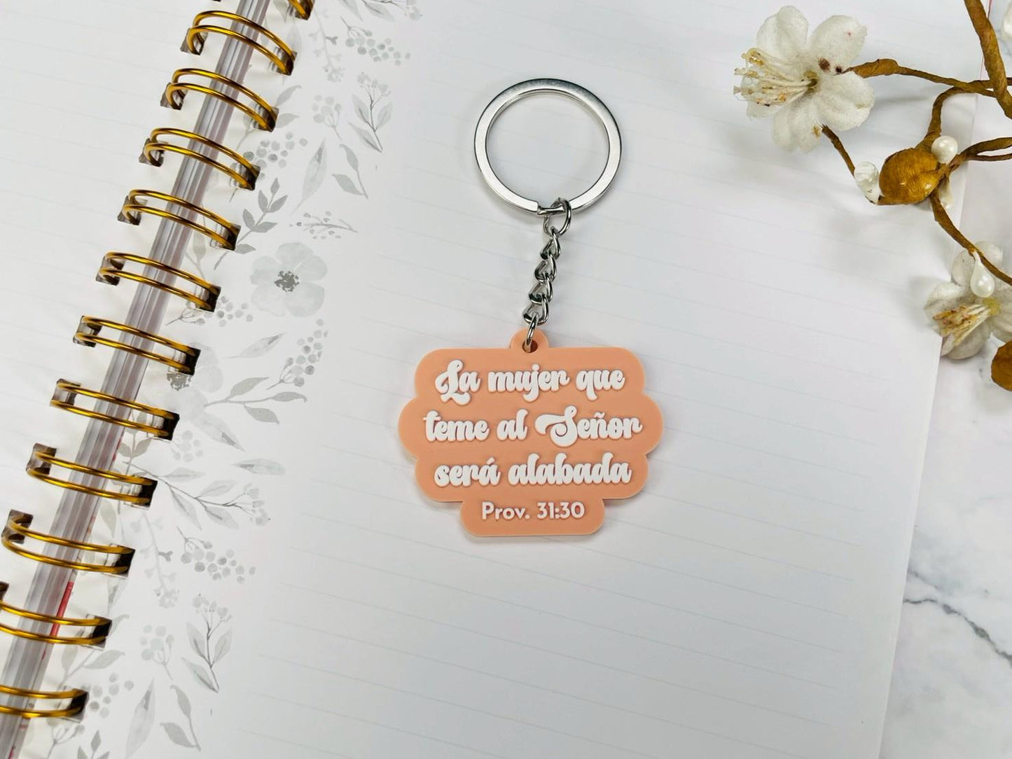 Llavero Caucho | La Mujer que Teme al Señor - The Perfect Gift