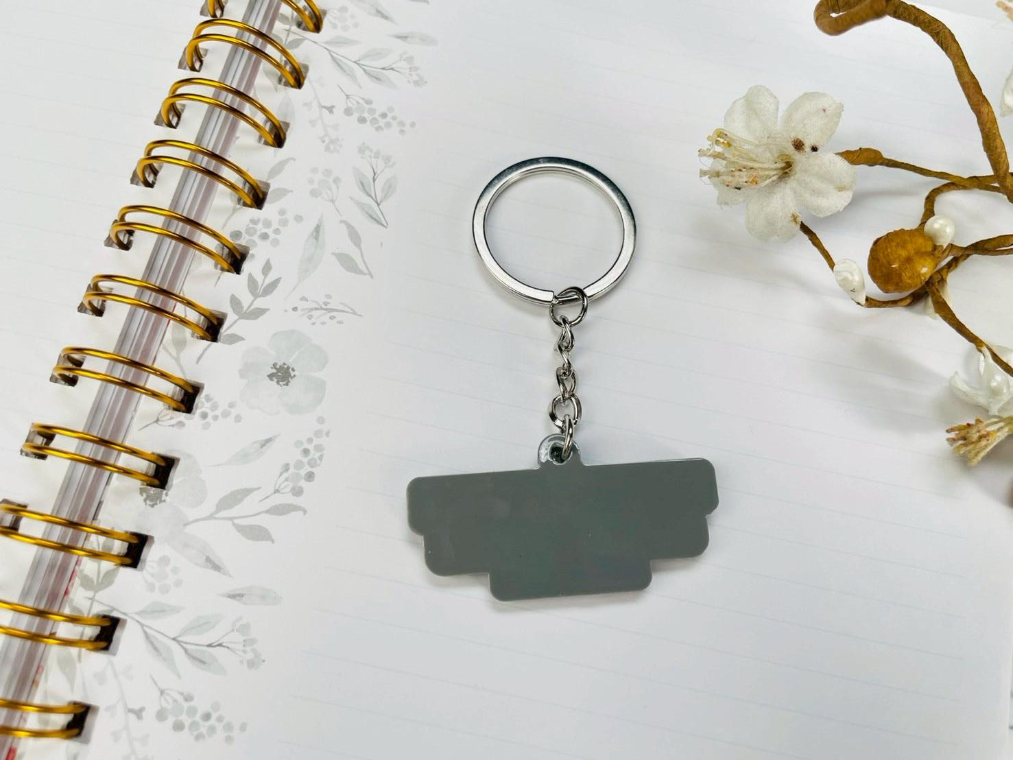 Llavero Caucho | Confia en el Señor de todo Corazon - The Perfect Gift
