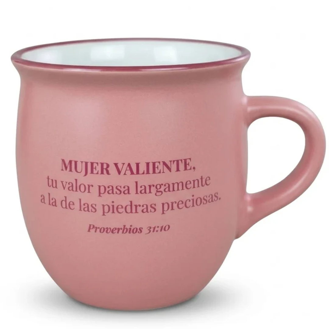 Taza Colección Victoria. Mujer valiente. Prov 31:10