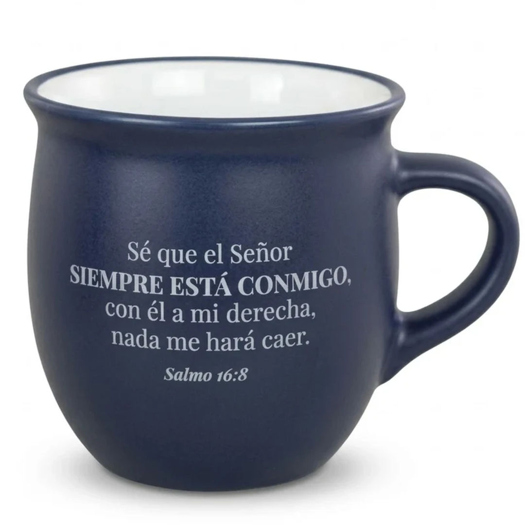 Taza Colección Victoria. Sé que el Señor. Salmo 16:8