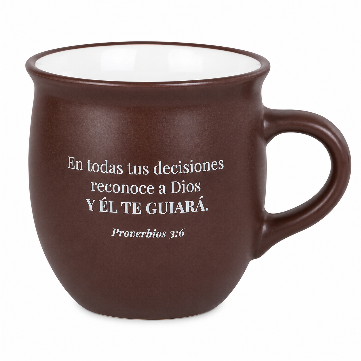 Taza Colección Victoria. En todas tus decisiones. Prov 3:6