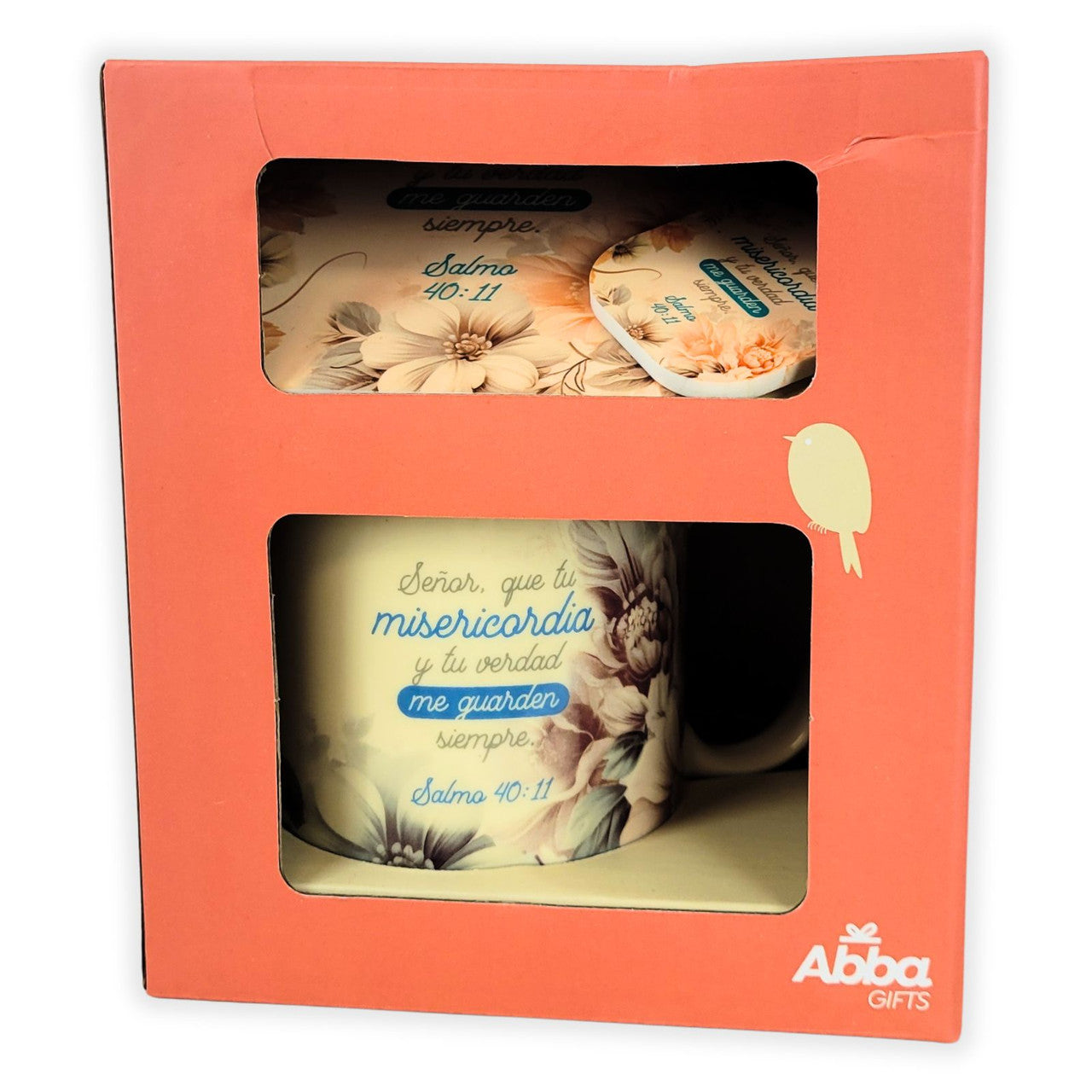 Pack Taza, Llavero, y Posavasos / Misericordia - Salmos 40:11 - The Perfect Gift