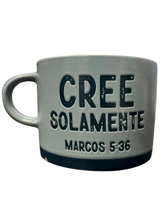 Taza 14 OZ Roca Firme.  Cree Solamente. - The Perfect Gift