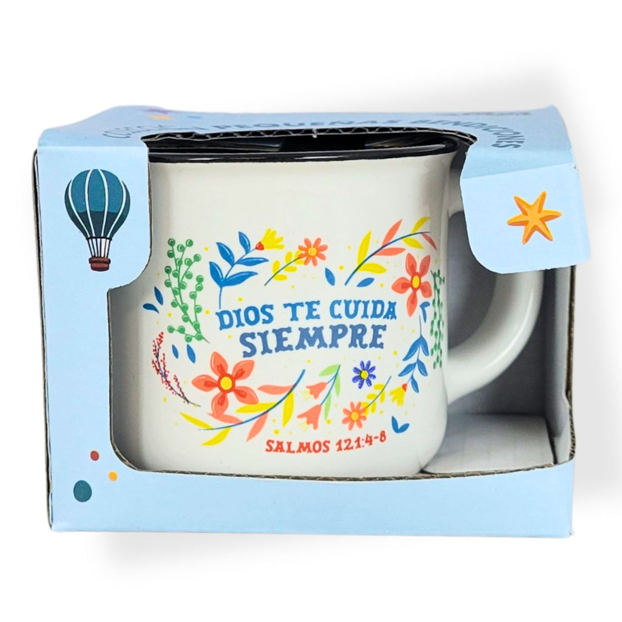 Taza Pequeñas Bendiciones / Dios te cuida siempre - Salmos 121:4-8 - The Perfect Gift