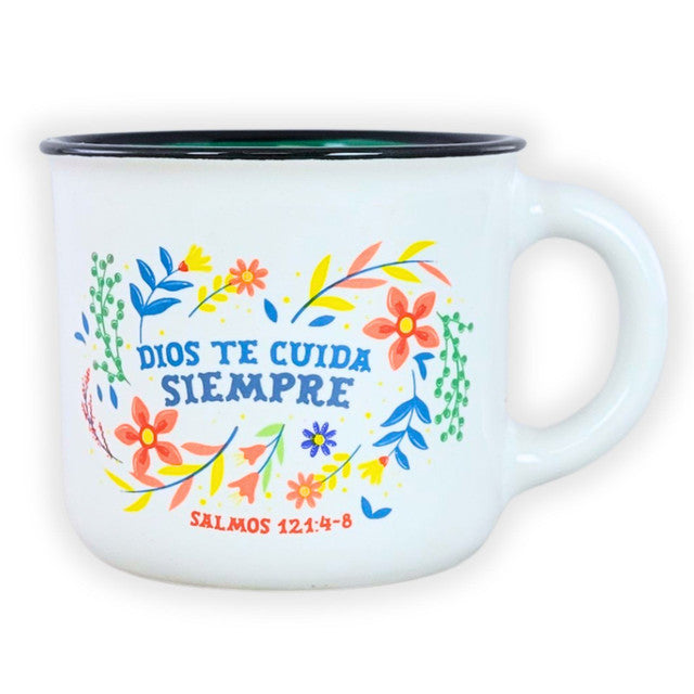 Taza Pequeñas Bendiciones / Dios te cuida siempre - Salmos 121:4-8 - The Perfect Gift