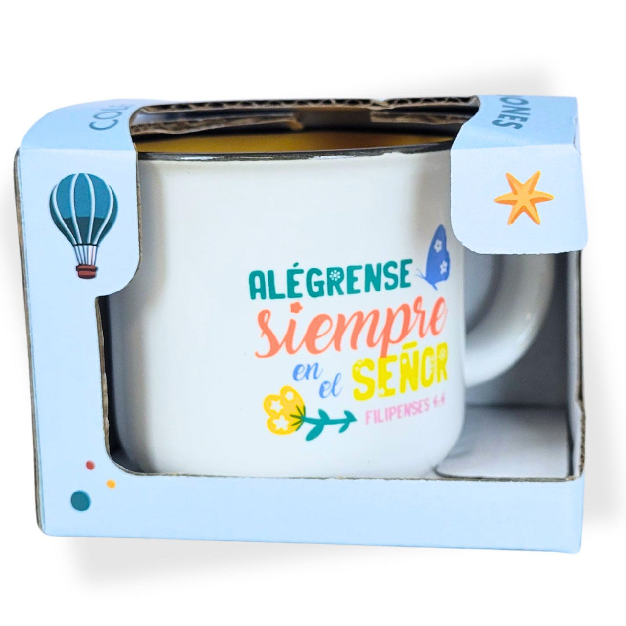 Taza Pequeñas Bendiciones / Alégrense - Filipenses 4:4 - The Perfect Gift