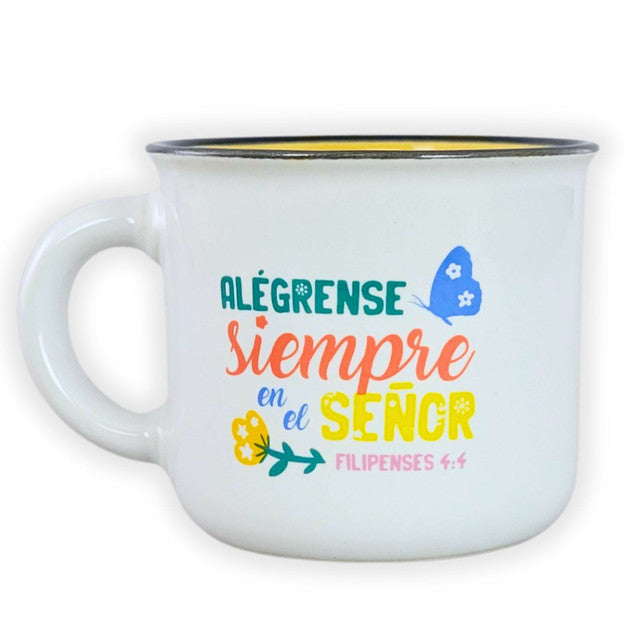 Taza Pequeñas Bendiciones / Alégrense - Filipenses 4:4 - The Perfect Gift