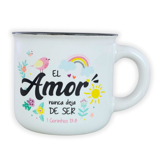 Taza Pequeñas Bendiciones / El amor - 1 Corintios 13:8 - The Perfect Gift