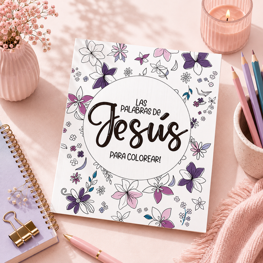 Las palabras de Jesús para colorear