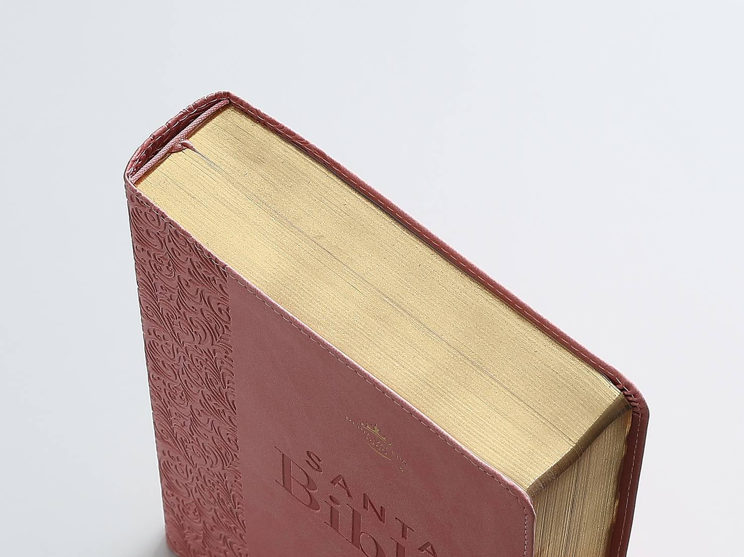 Biblia Rvr60 Rosa Floral letra Super  Gigante Letra 19 Puntos - The Perfect Gift