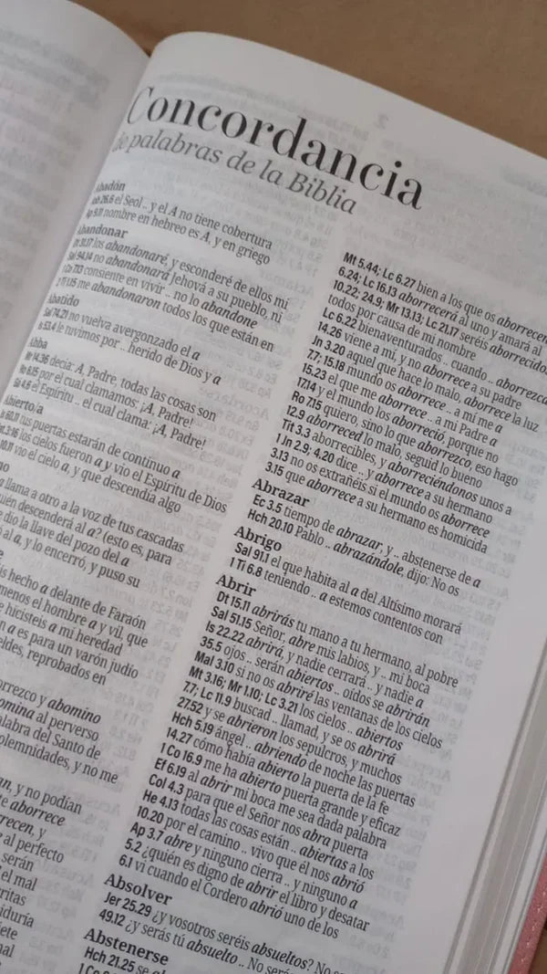 Biblia Rvr60 Turquesa floral letra Super  Gigante Letra 19 Puntos - The Perfect Gift