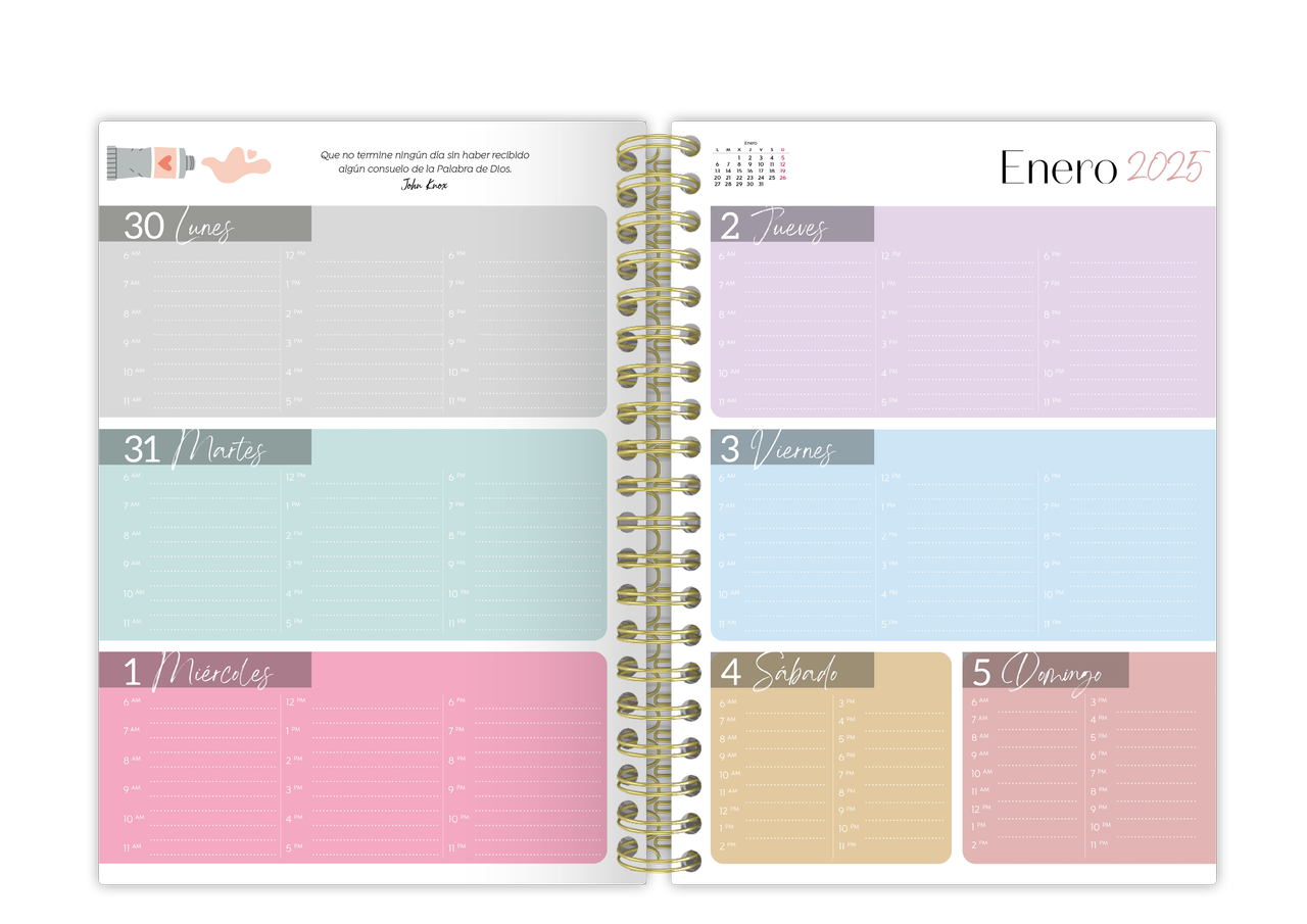 Planner 2025 | Leaves - The Perfect Gift