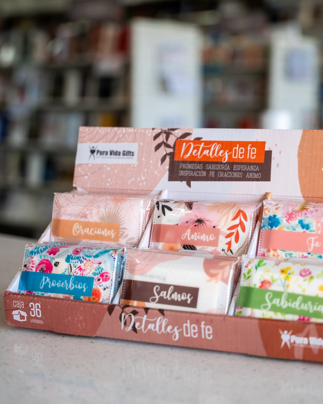 Detalles de Fe - Pastel Sobres de tarjetas / Display - The Perfect Gift