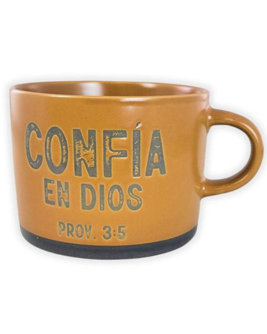 Taza 14 OZ Roca Firme. Confía en Dios - The Perfect Gift