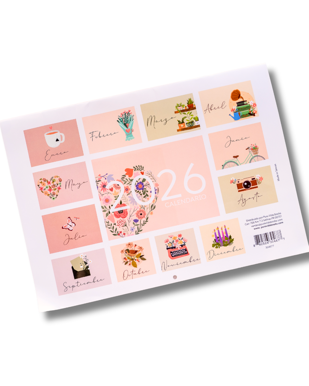 Calendario 2026 - The Perfect Gift