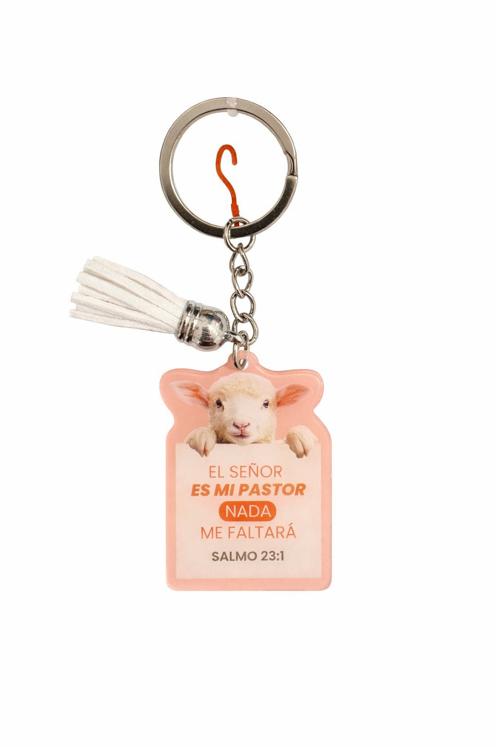 Llavero acrílico con Tassel. El Señor es mi pastor - The Perfect Gift