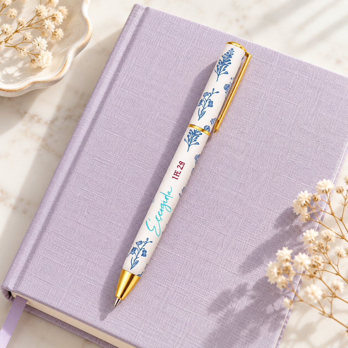 Boligrafo en caja - Escogida - The Perfect Gift