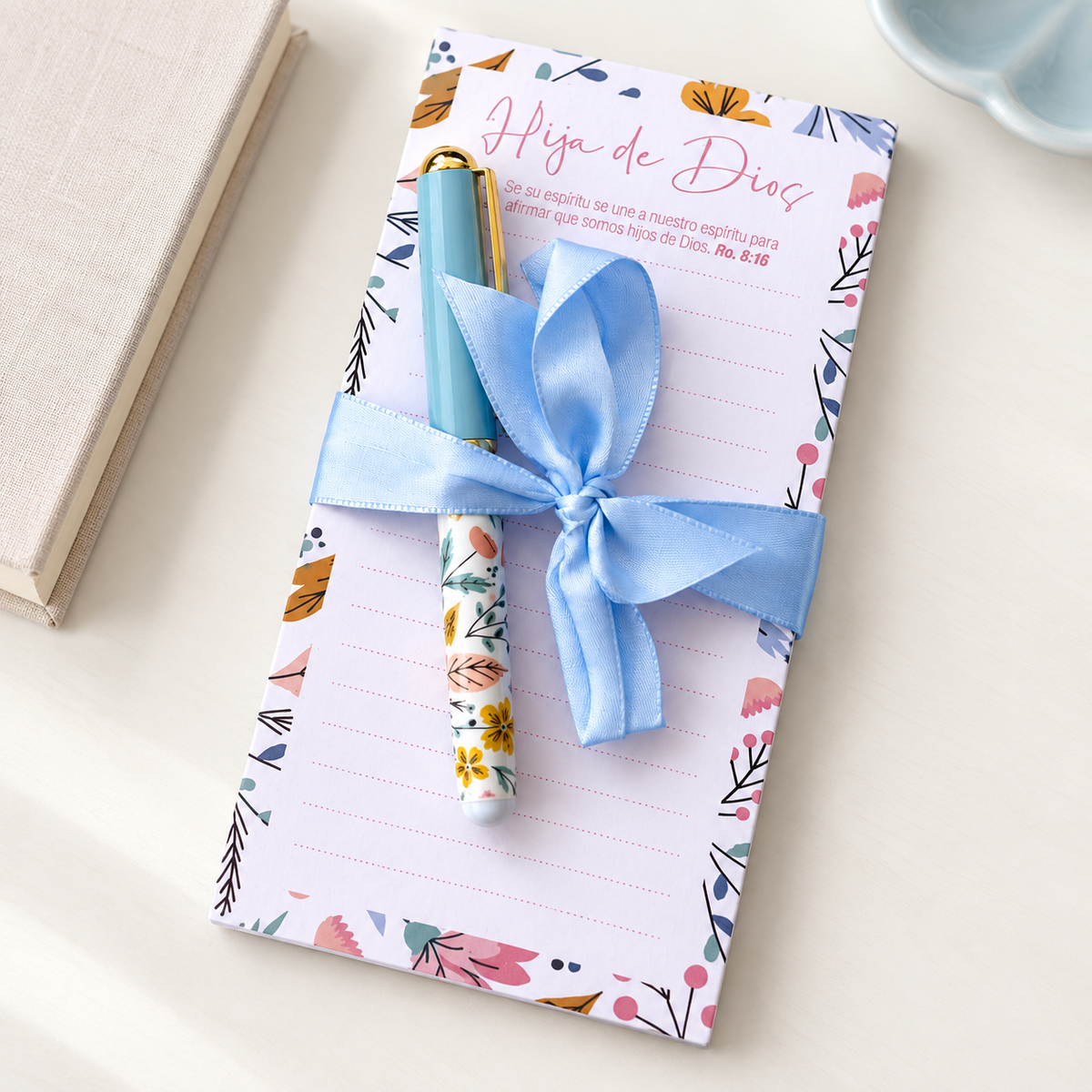 Notepad y Boligrafo- Hija de Dios - The Perfect Gift