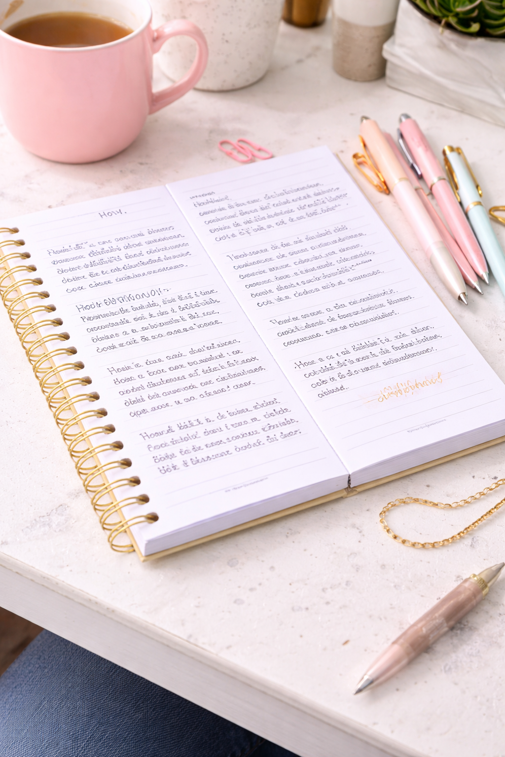 Libreta para Notas - Mis notas de la palabra - Flor Lila - The Perfect Gift