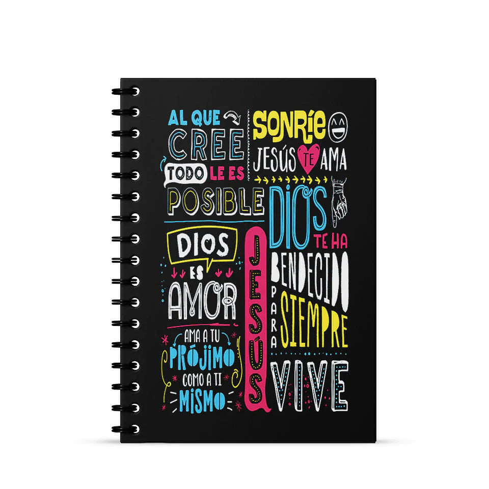 Al Que Cree / Sonríe Jesús Te Ama… Journals - The Perfect Gift