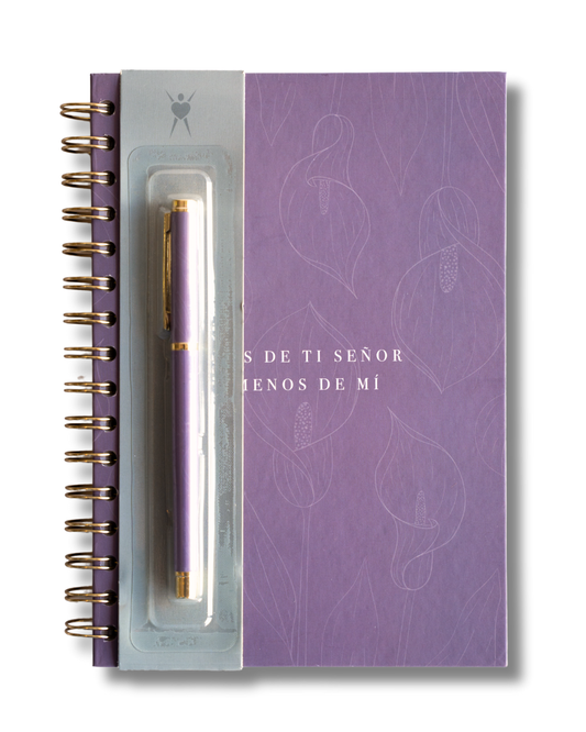Set Journal & Bolígrafo | Más de ti Señor menos de mí - The Perfect Gift