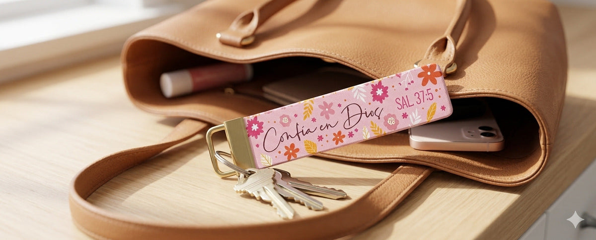 LLavero Pulsera - Confia en Dios - The Perfect Gift