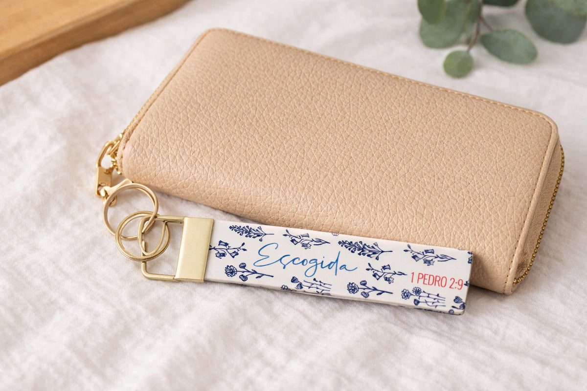 LLavero Pulsera - Escogida - The Perfect Gift