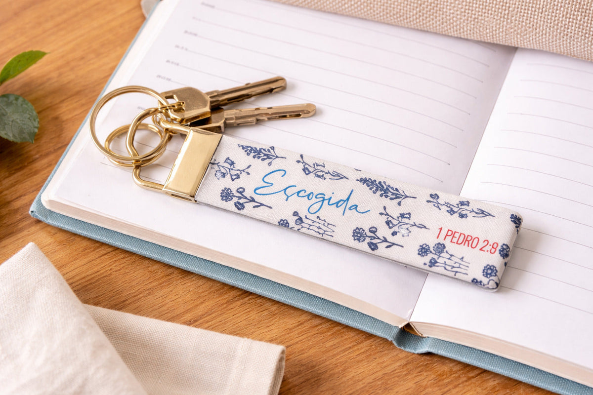 LLavero Pulsera - Escogida - The Perfect Gift