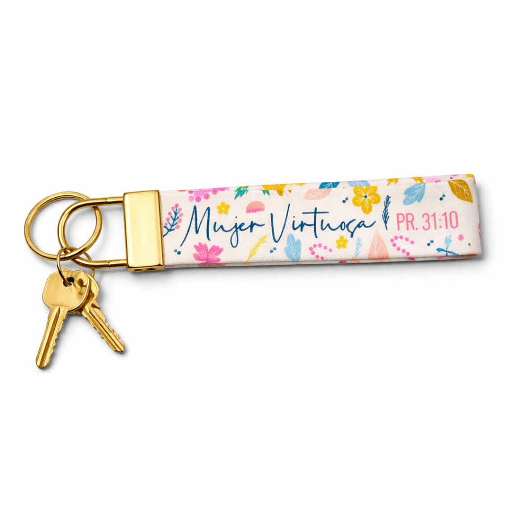 LLavero Pulsera - Mujer Virtuosa - The Perfect Gift